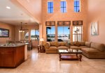 San Felipe vacation rental Condo 31-1 Dining area with golf course view